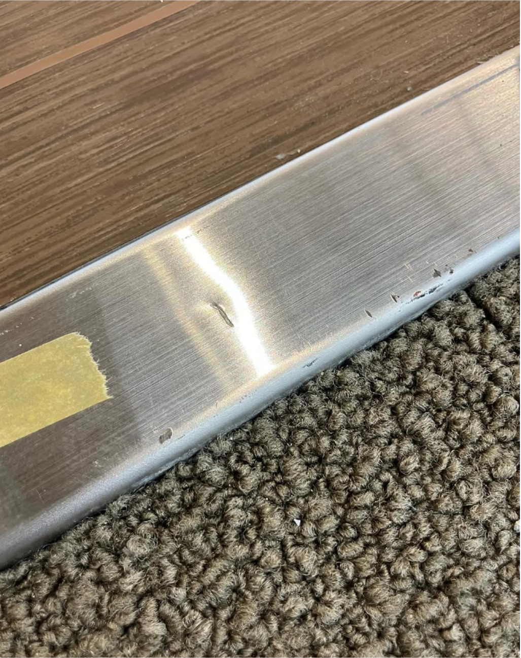 ステンレス補修before