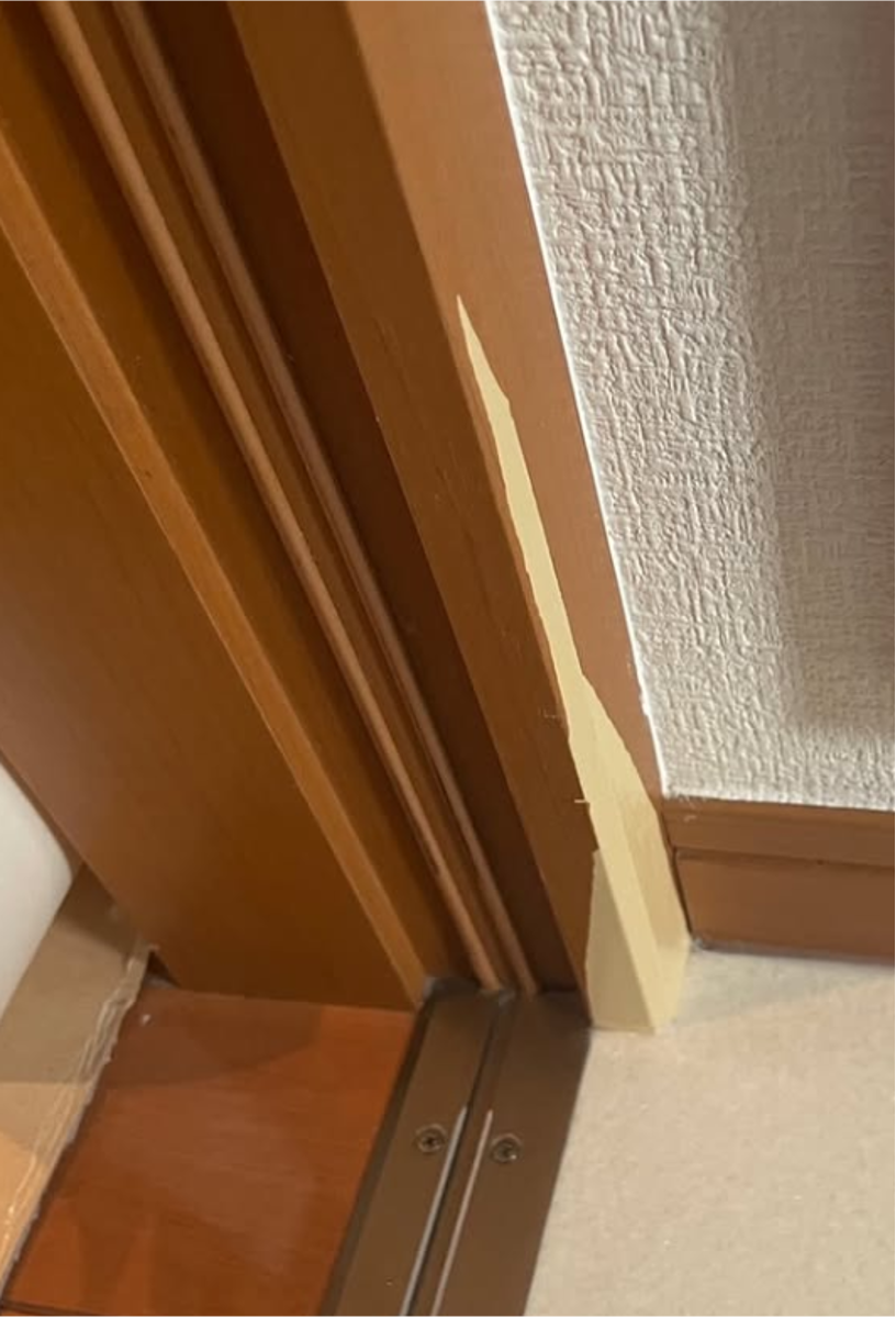 木製塗装直しbefore