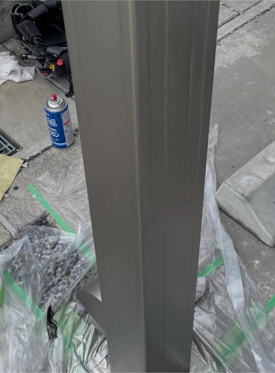 金属塗装直しafter