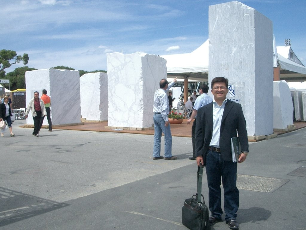 イタリー石材展視察